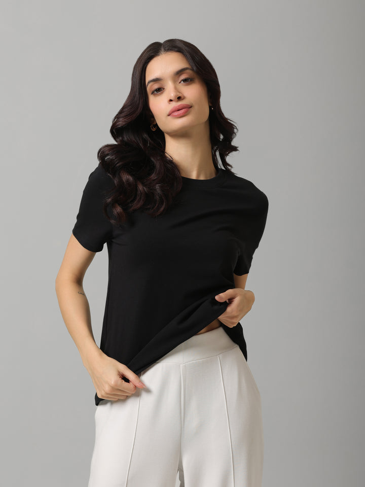 AirSupima® Black Comfort Tee