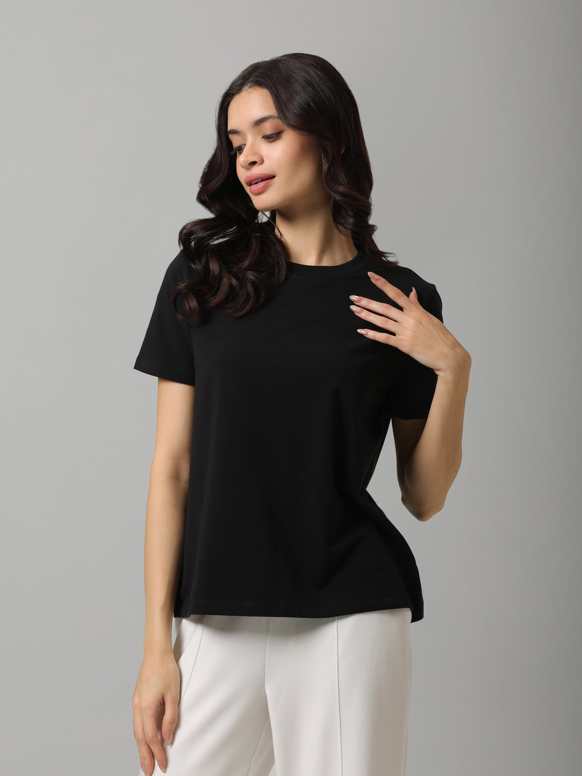 AirSupima® Black Comfort Tee