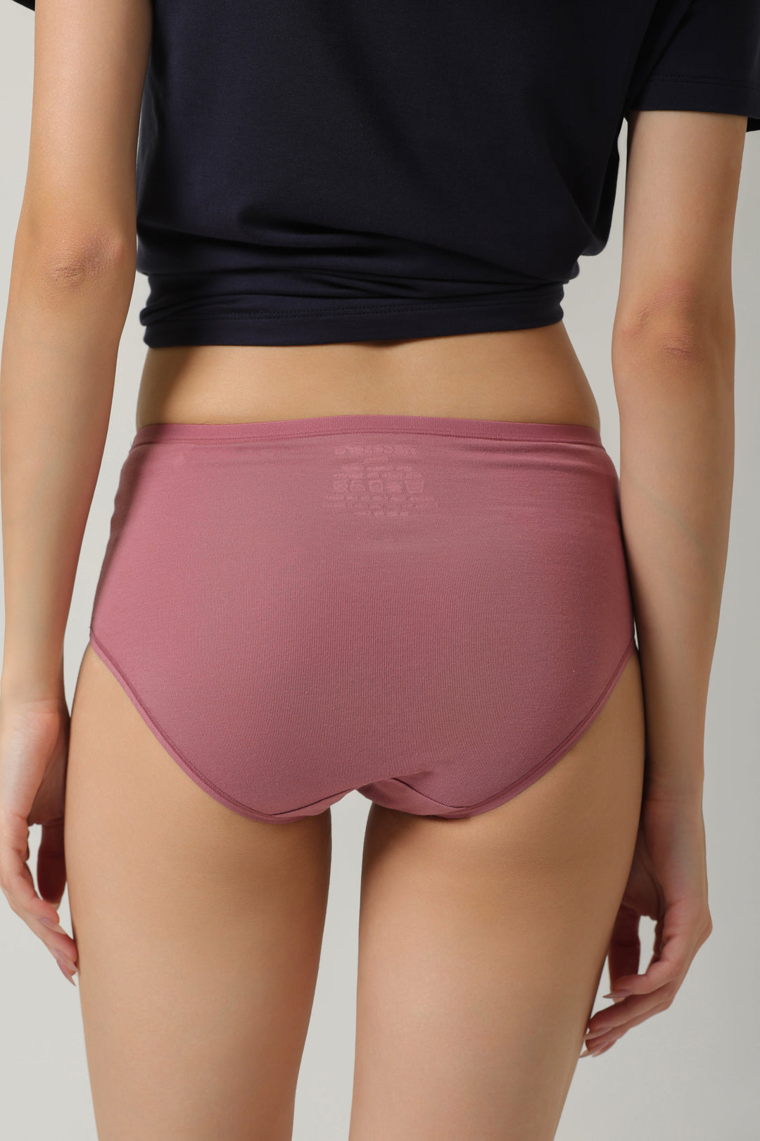 Set of 5 Brief - Soft Rose Supima Nessies