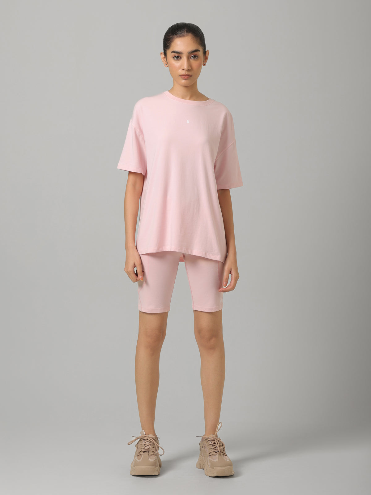 SculptCotton® Rose Ride Shorts Set