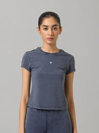 AirSupima® Denim Blue Fit Tee