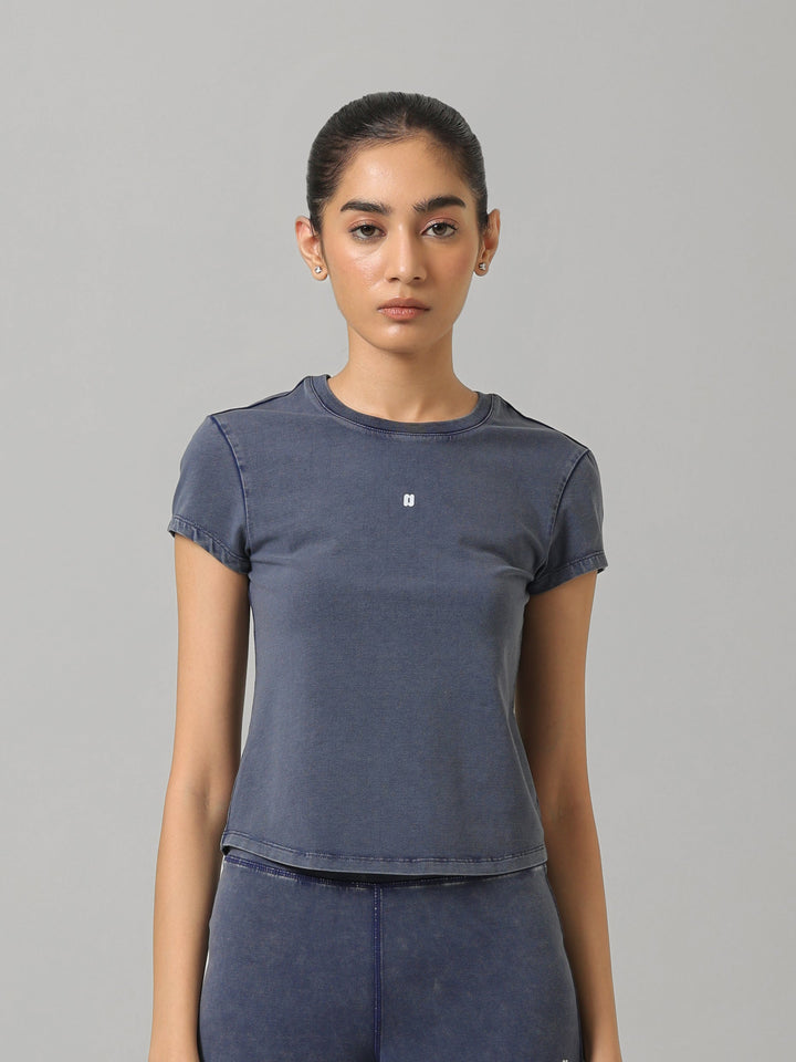 AirSupima® Denim Blue Fit Tee