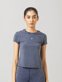 AirSupima® Denim Blue Fit Tee