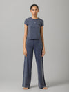 SculptCotton® Denim Blue Everyday Straight Set