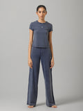 SculptCotton® Denim Blue Everyday Straight Set