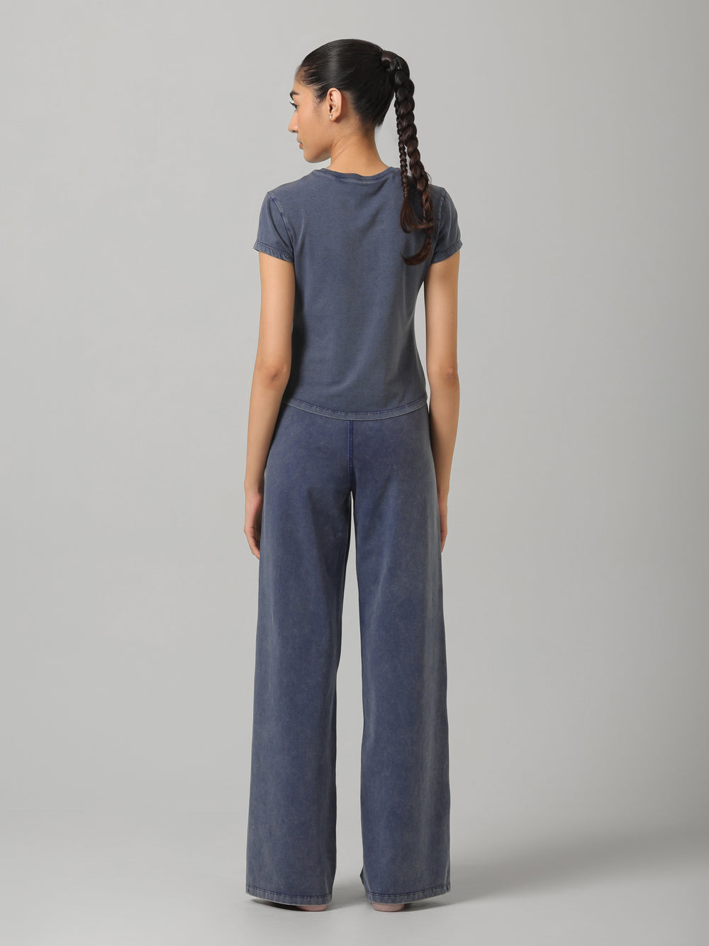 SculptCotton® Denim Blue Everyday Straight Set