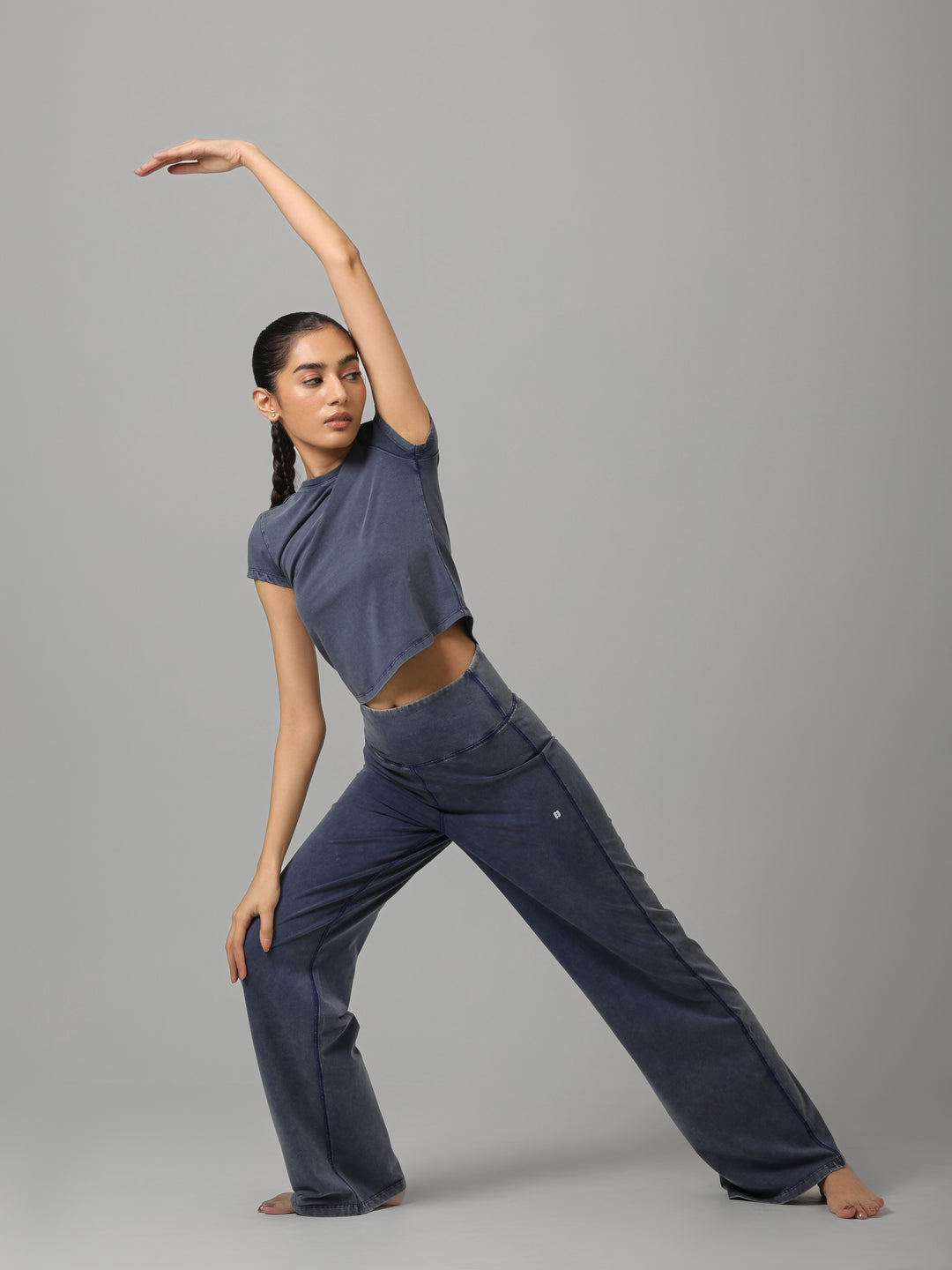 SculptCotton® Denim Blue Everyday Straight Set