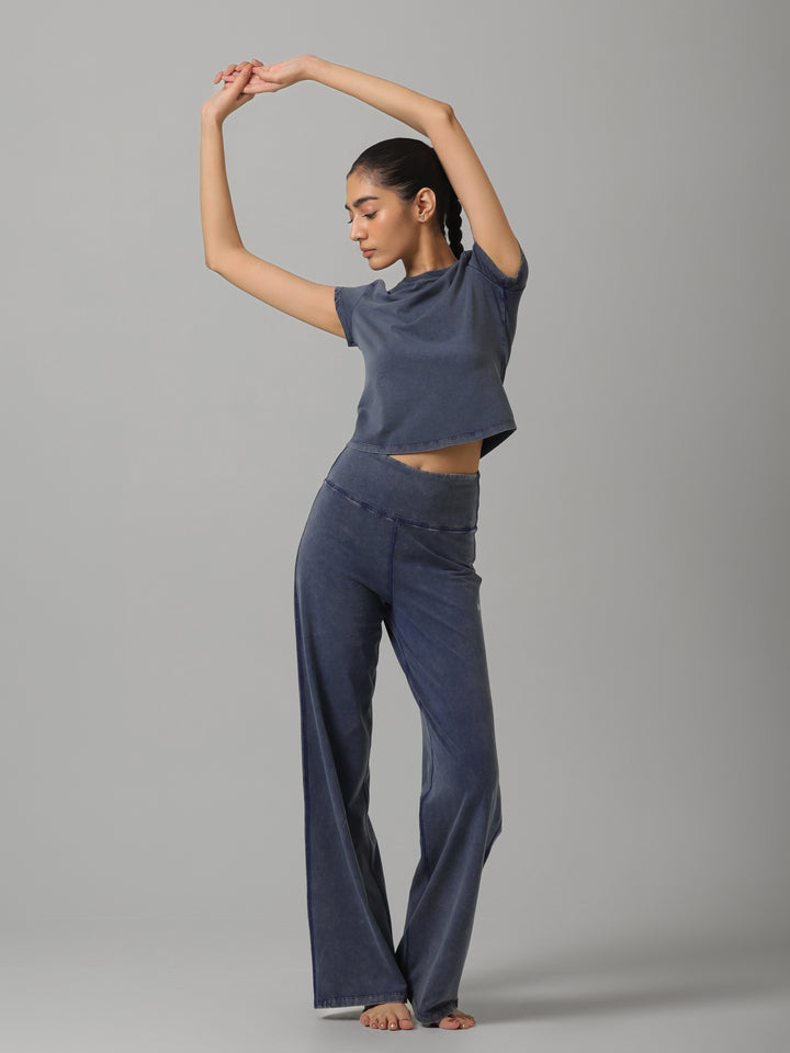 SculptCotton® Denim Blue Everyday Straight Set