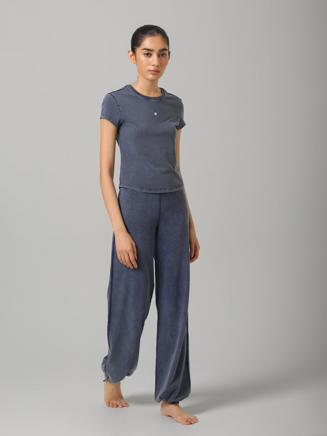 SculptCotton® Denim Blue Everyday Straight Set