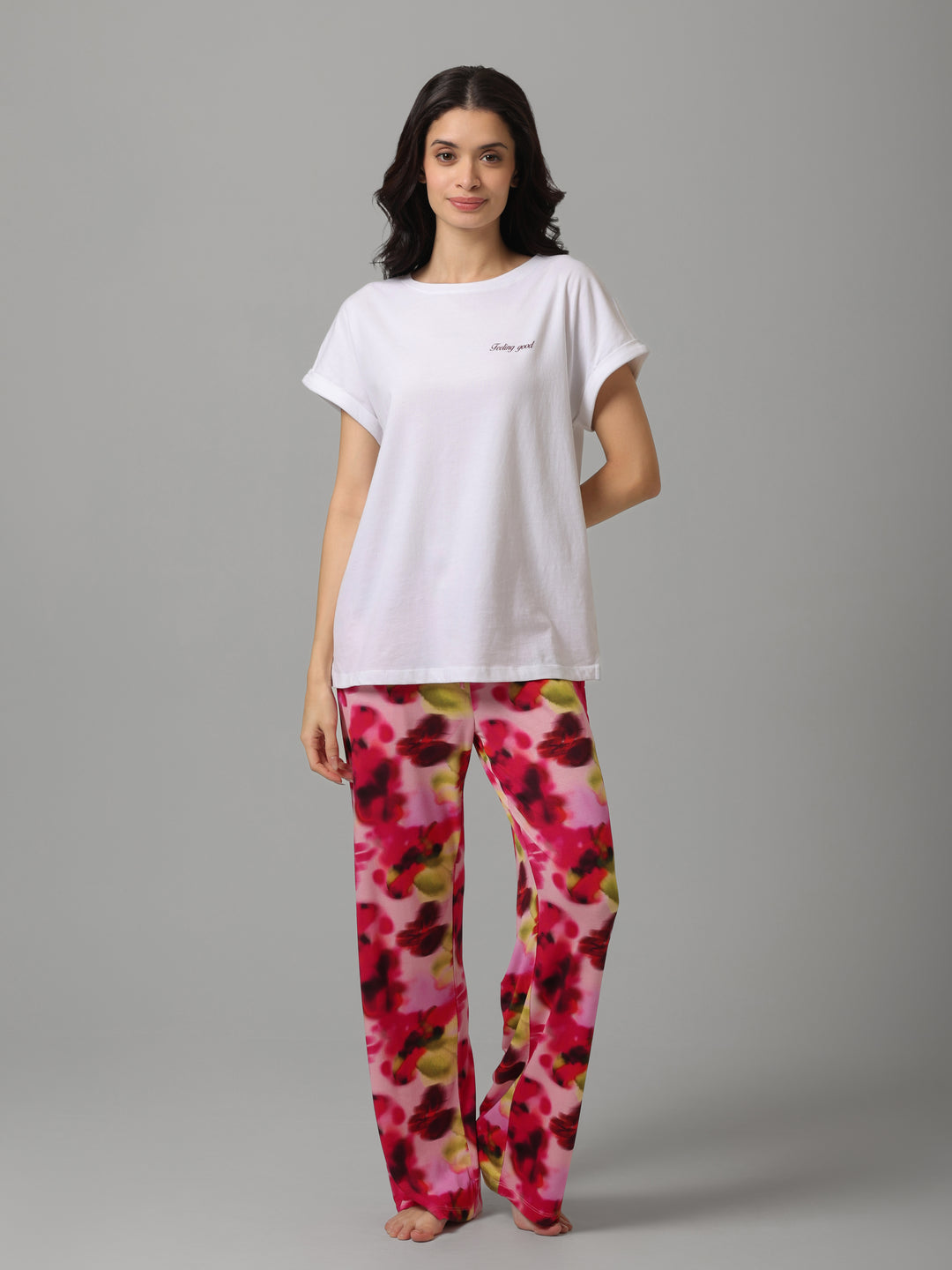 Buttery-Soft Floral Pajama Set