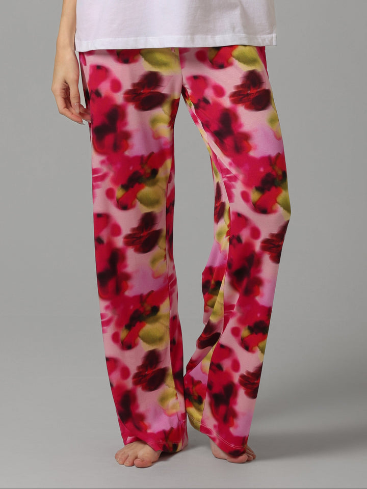 Soft Floral Rose Modal Pajamas