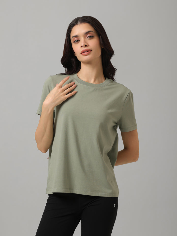 AirSupima® Sage Green Comfort Tee
