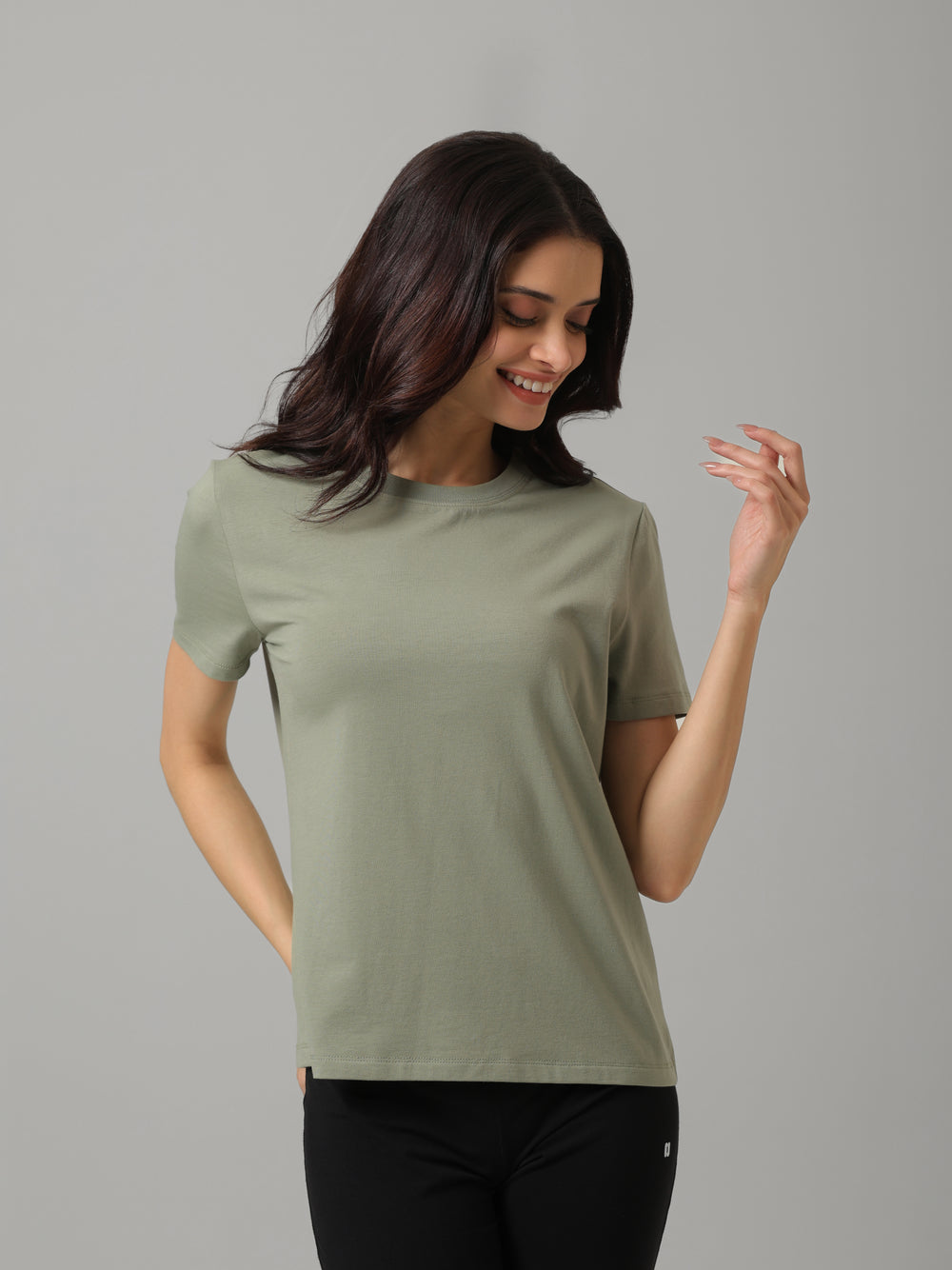 AirSupima® Sage Green Comfort Tee