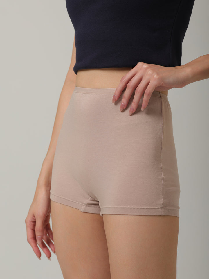 Soft Nude Supima Boyshorts