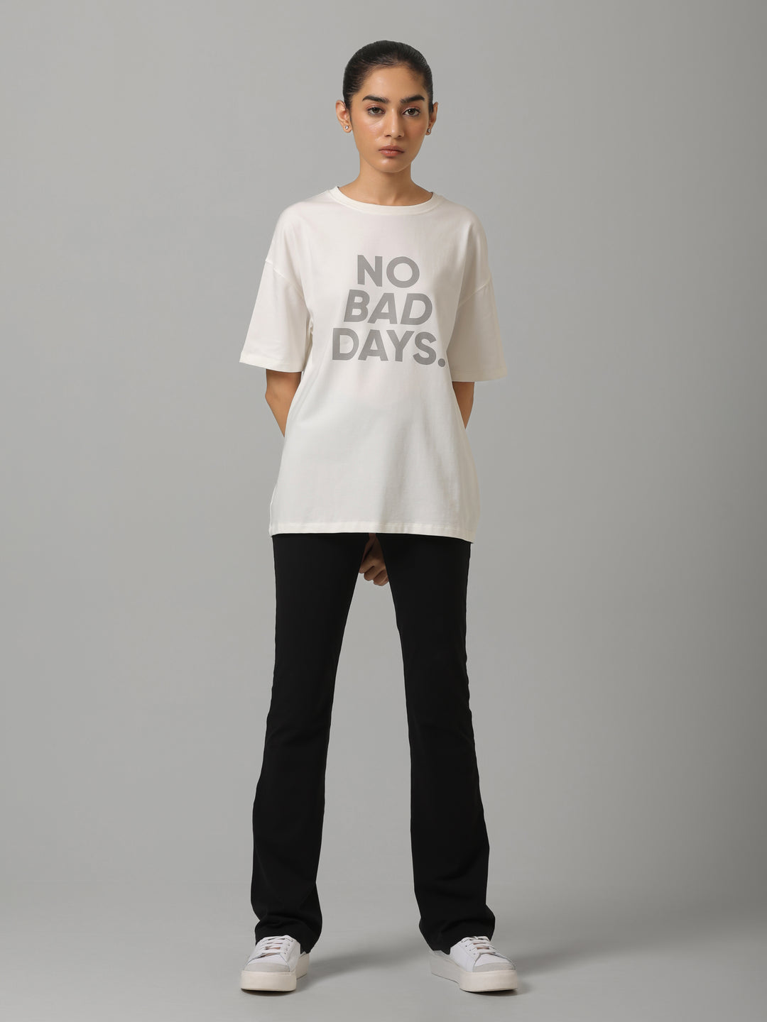 SculptCotton® Black Bootcut Pant