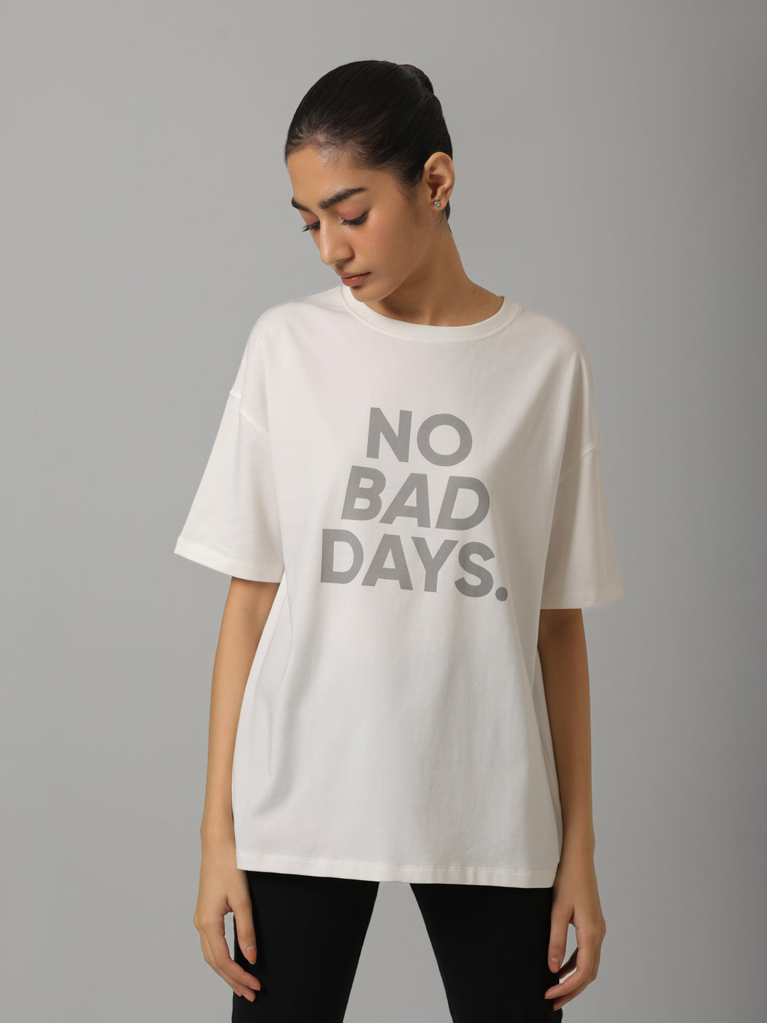 AirSupima® OffWhite Oversized Tee