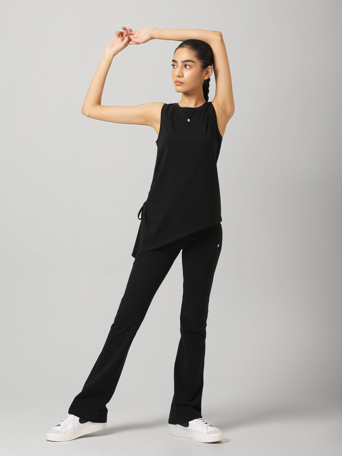 SculptCotton® Black Bootcut Set