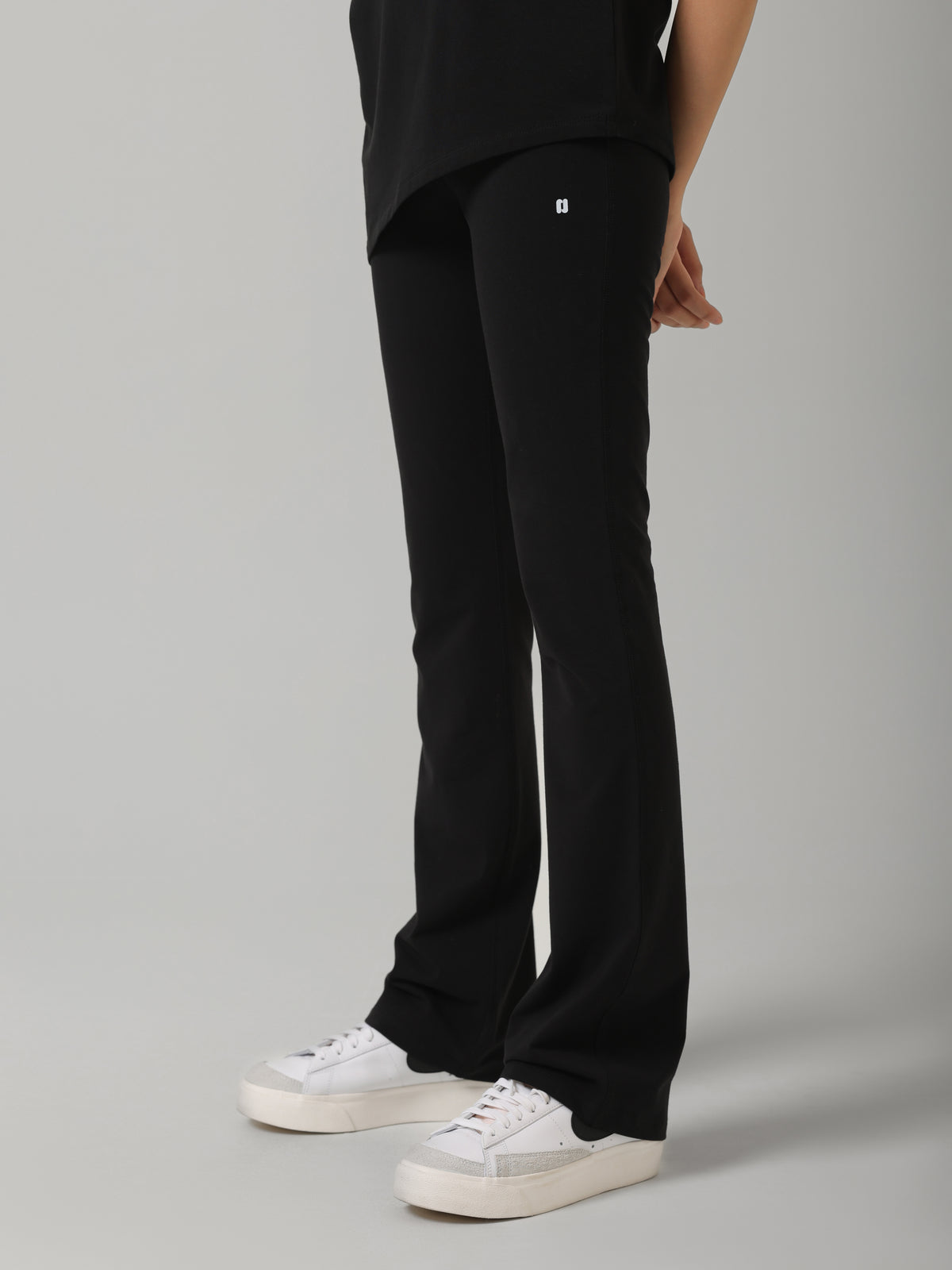 SculptCotton® Black Bootcut Pant