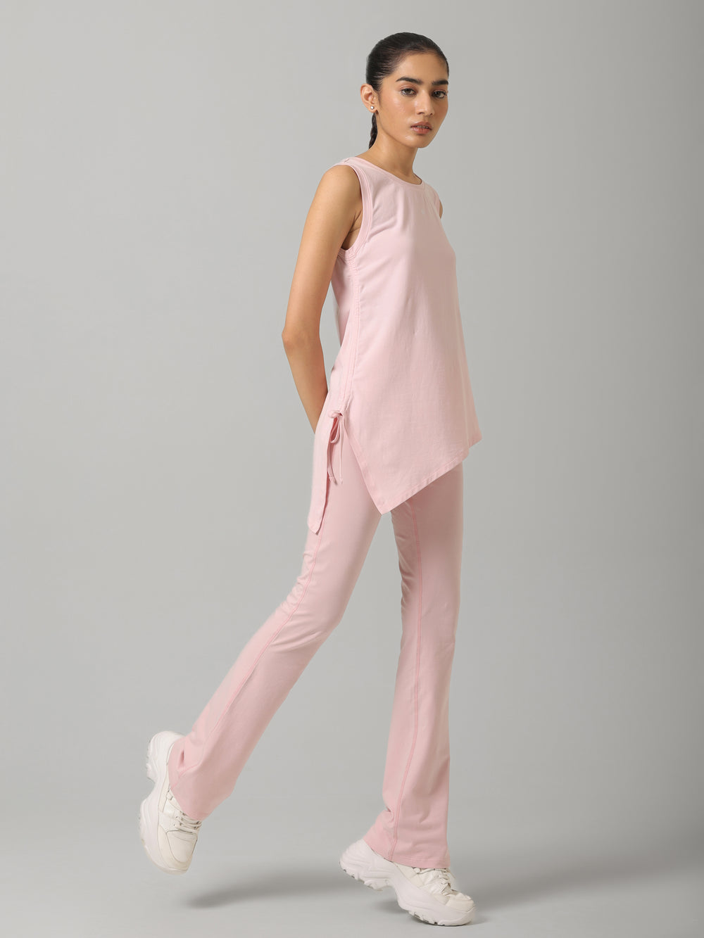 SculptCotton® Pink Bootcut Set