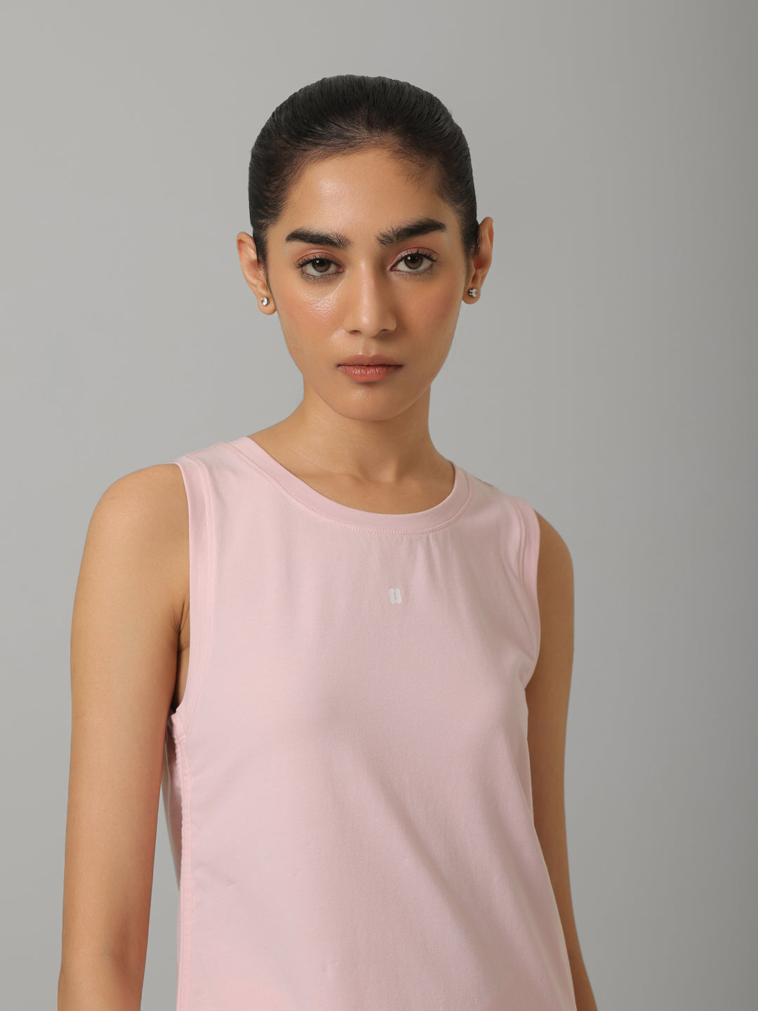 AirSupima® Rose Ruched Snug Tank