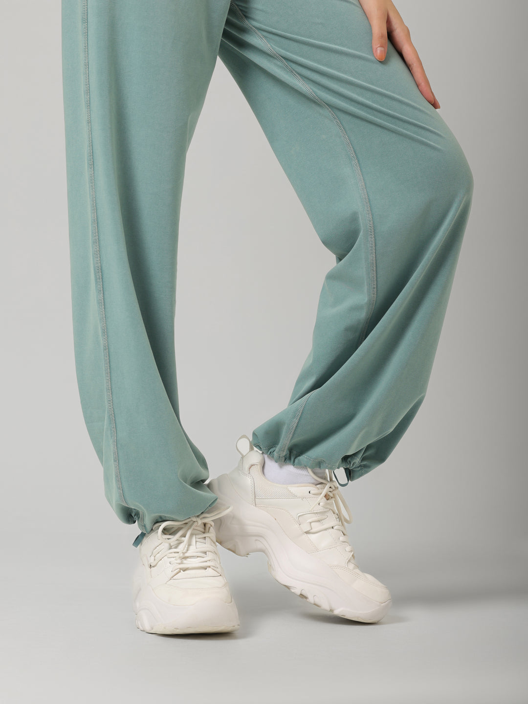 SculptCotton® Washed Aqua Everyday Straight Pant
