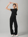 SculptCotton® Black Everyday Straight Set