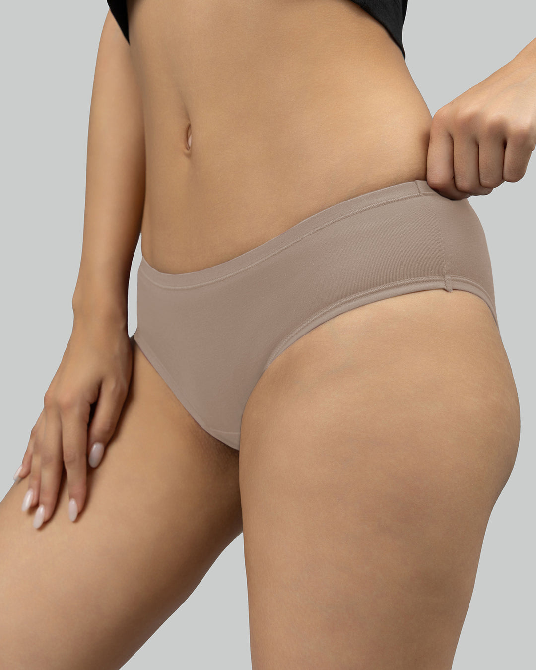 Set of 5 Hipster - Soft Nude Supima Modal Nessies