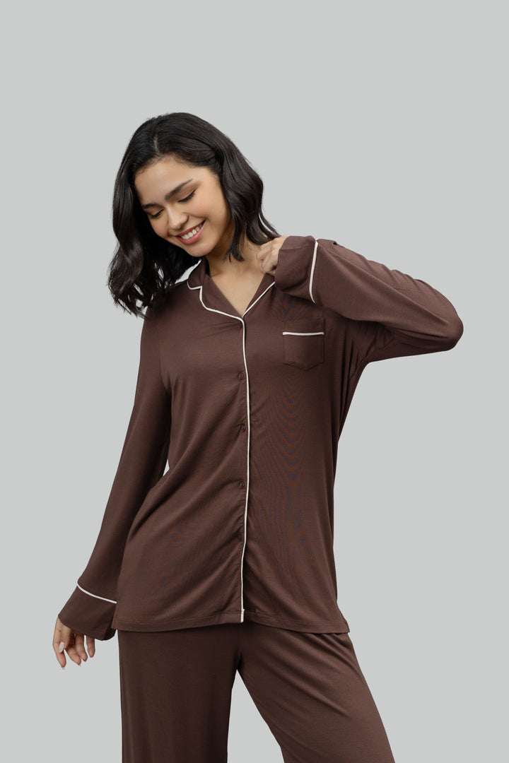 Luxe Modal Button Down Pajama Set