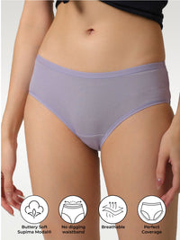 Cuddle Lilac Supima Modal Hipster Nessies