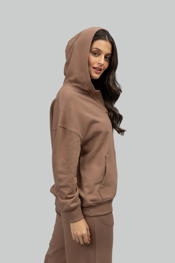 Mocha Oversized Hoodie
