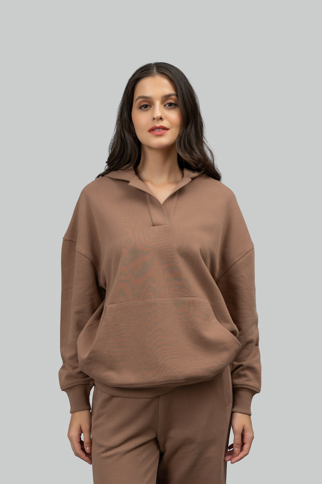 Mocha Oversized Hoodie
