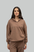 Mocha Oversized Hoodie