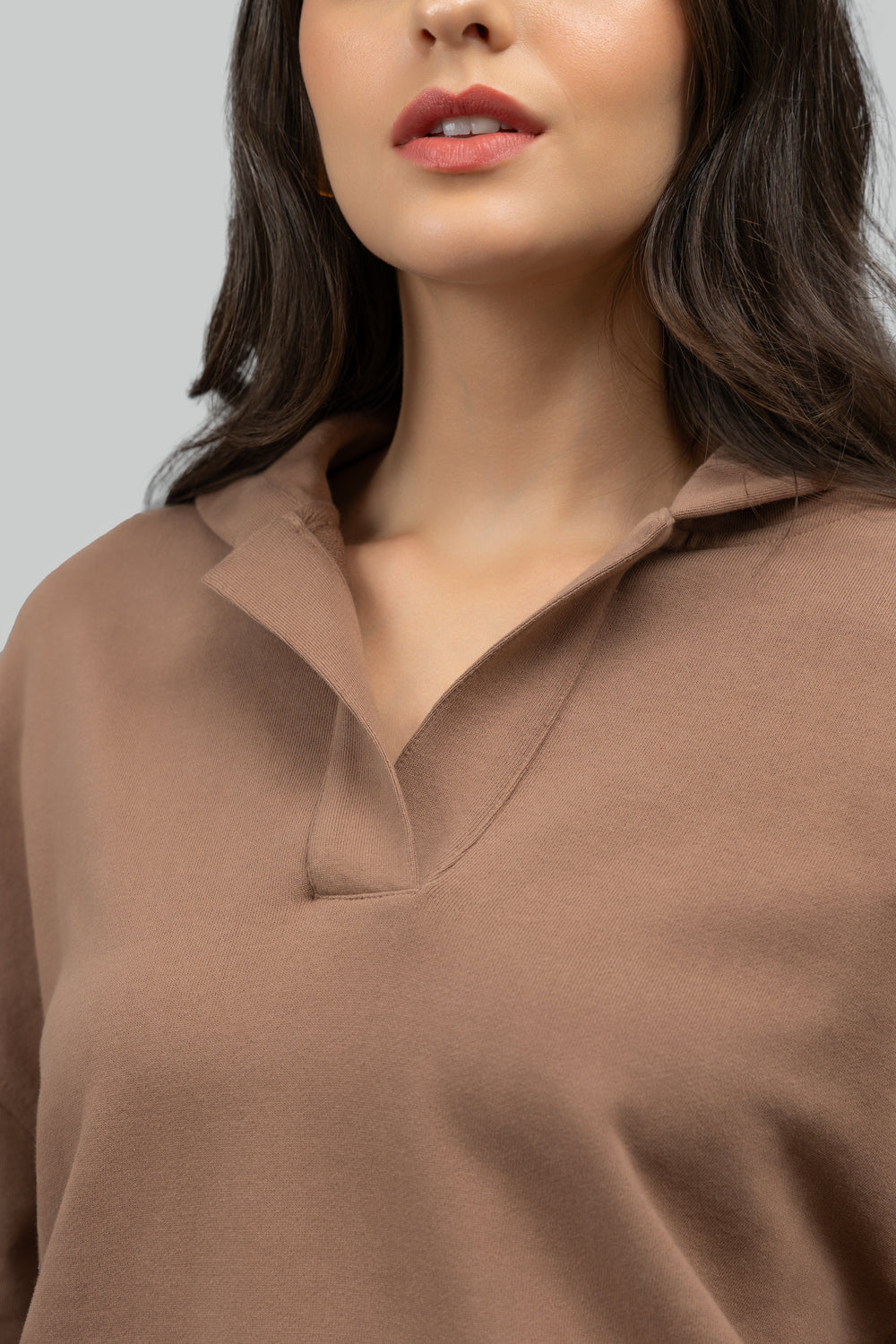 Mocha Oversized Hoodie