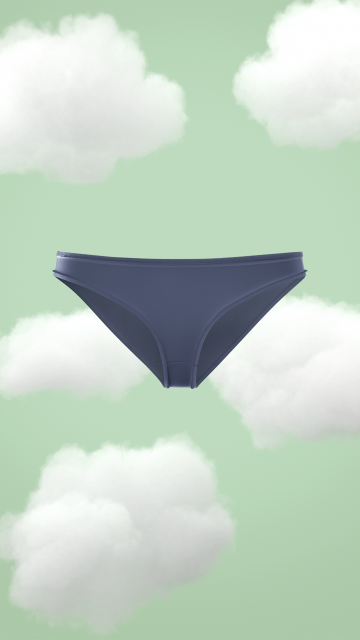 Supima® Modal Full Coverage Bikini Nessies-Cozy Navy