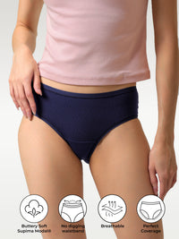 Supima® Modal Hipster Nessies-Cozy Navy