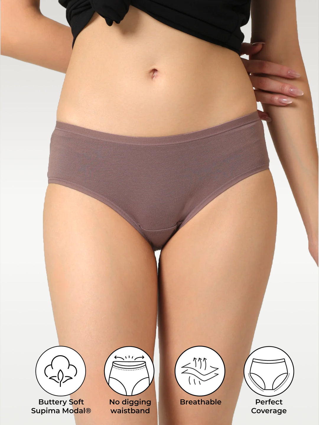 Oak Whisper Supima Modal Hipster Nessies