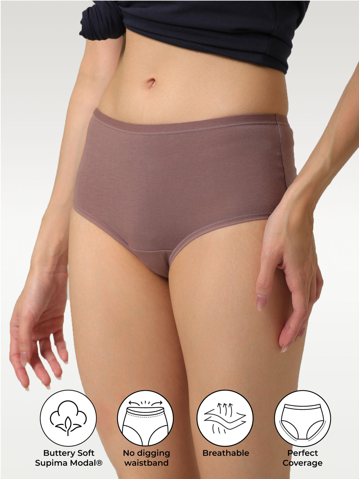Oak Whisper Supima Modal Brief Nessies