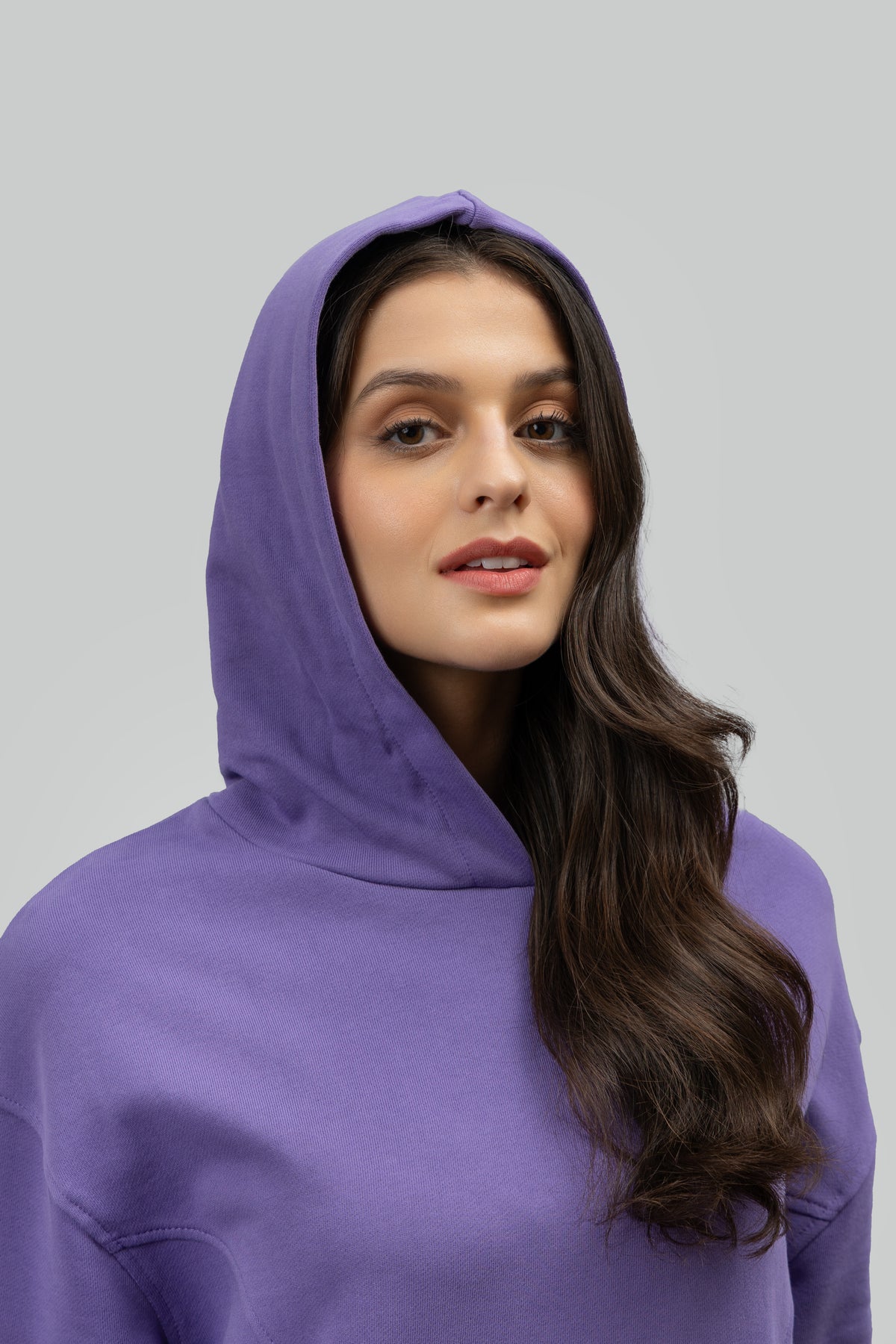 Soft Lavender Terry Oversized Co-ord Set