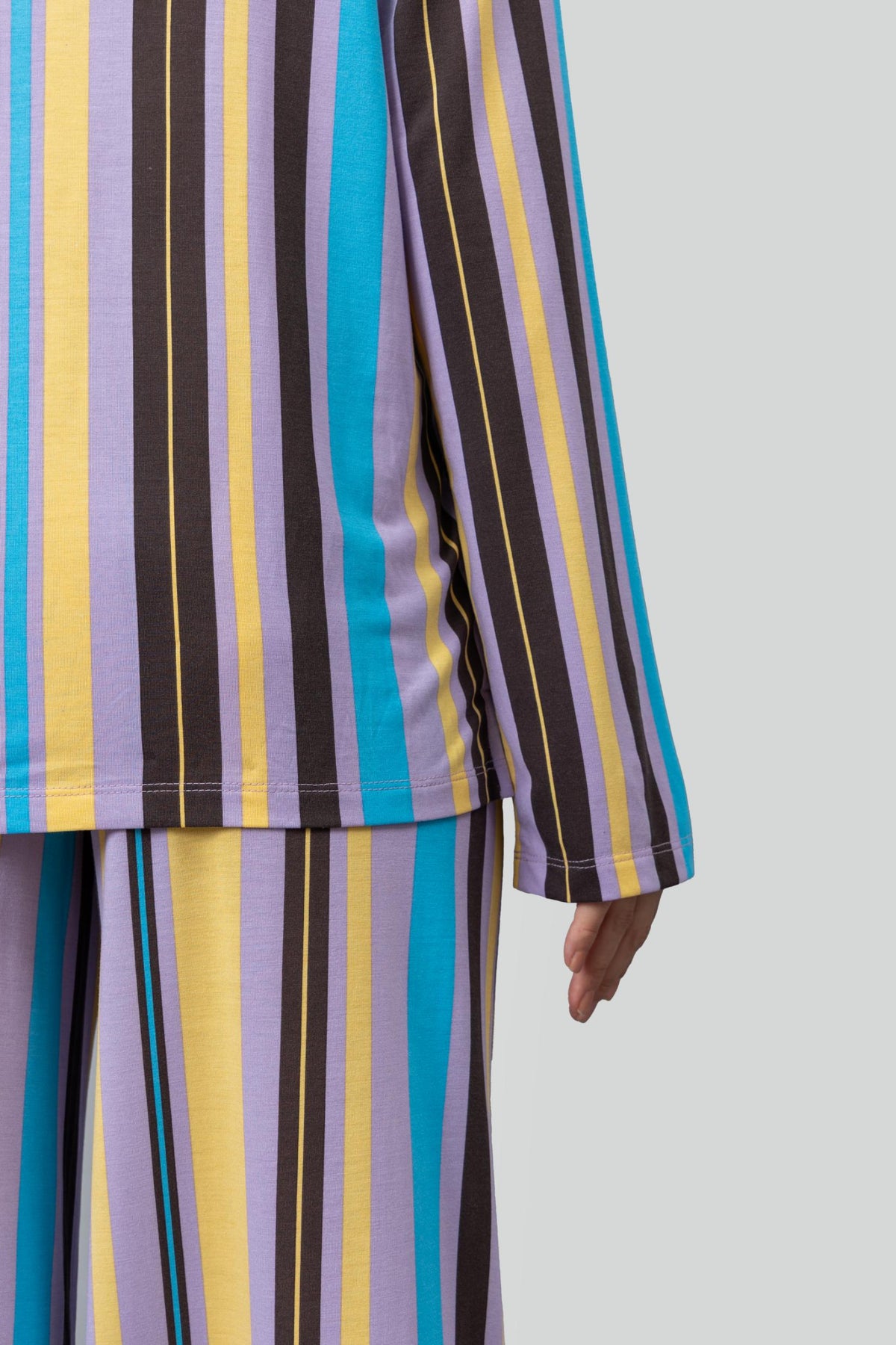 Striped Lounge Modal Shirt