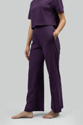 Soft Flare Plum Lounge Pants