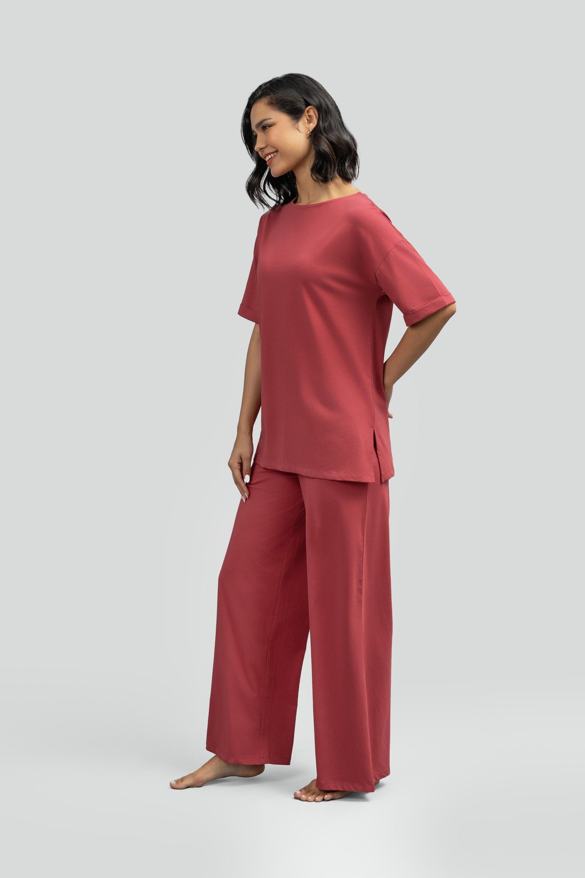Soft Flare Ruby Lounge Pants