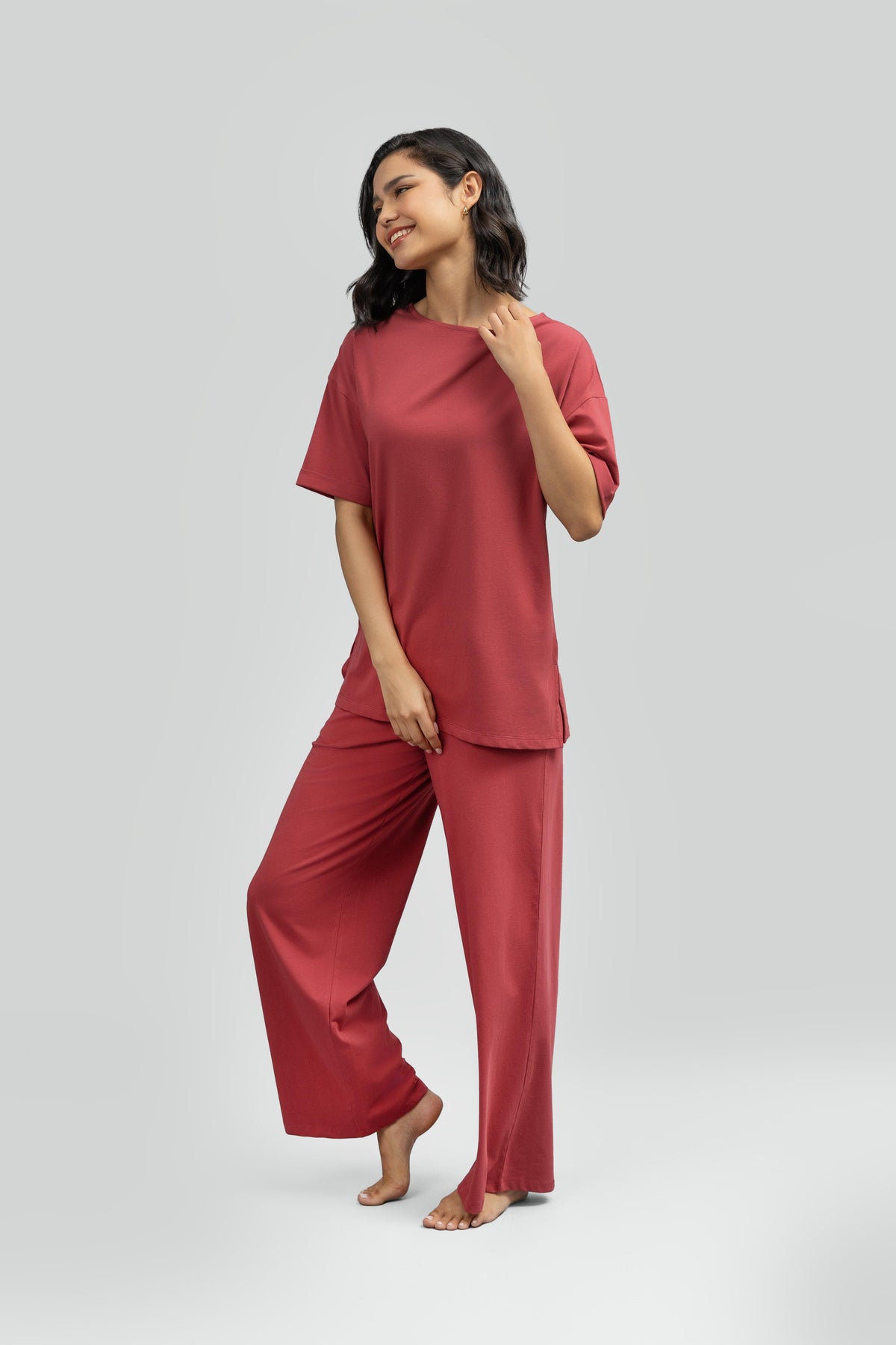 Soft Flare Ruby Lounge Pants