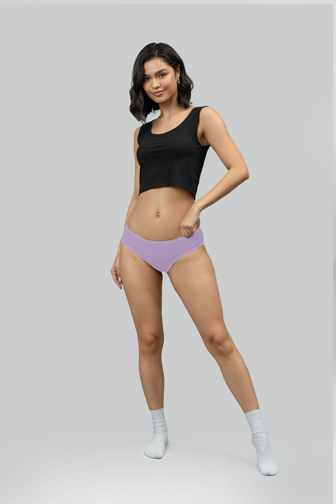 Cuddle Lilac Supima Modal Hipster Nessies