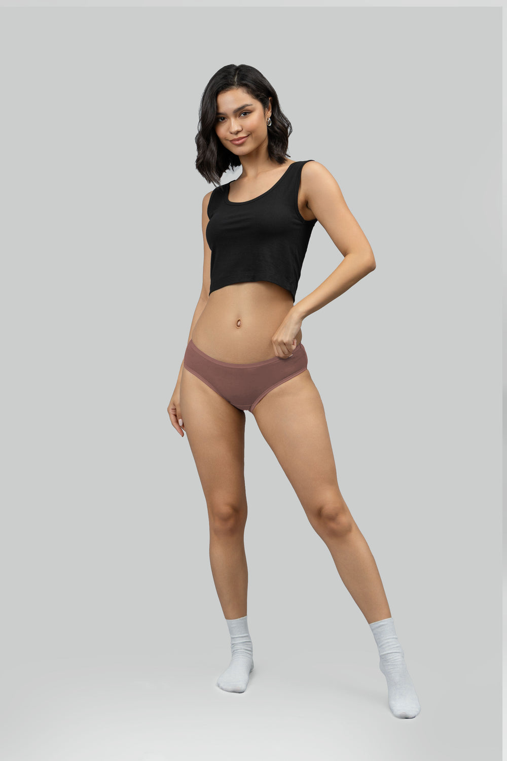 Oak Whisper Supima Modal Hipster Nessies