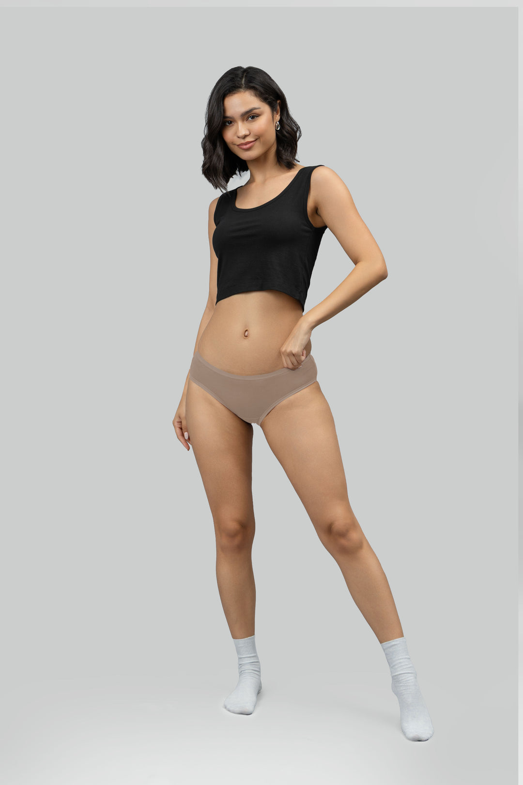 Set of 5 Hipster - Soft Nude Supima Modal Nessies