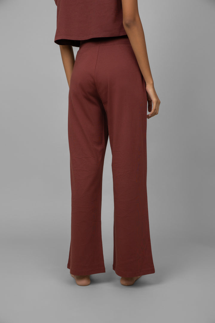 Ruby Crop Co-Ord Set featuring stylish pants and a crop top.