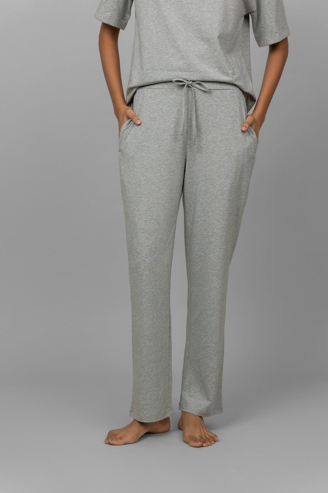 Grey Mélange Lounge Pant