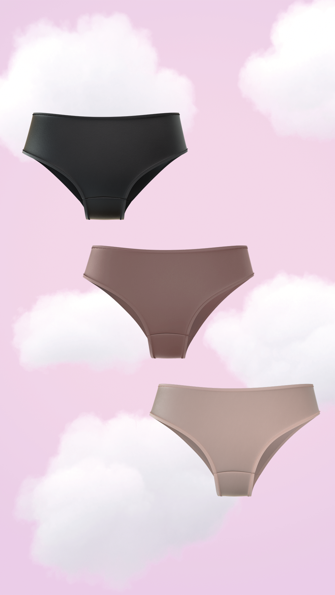 3-Pack Supima? Modal Hipster Nessies ? The Neutrals