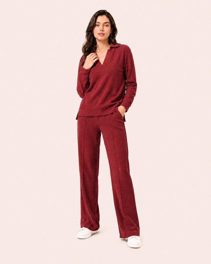 Rust Ottoman Long-Sleeve Set