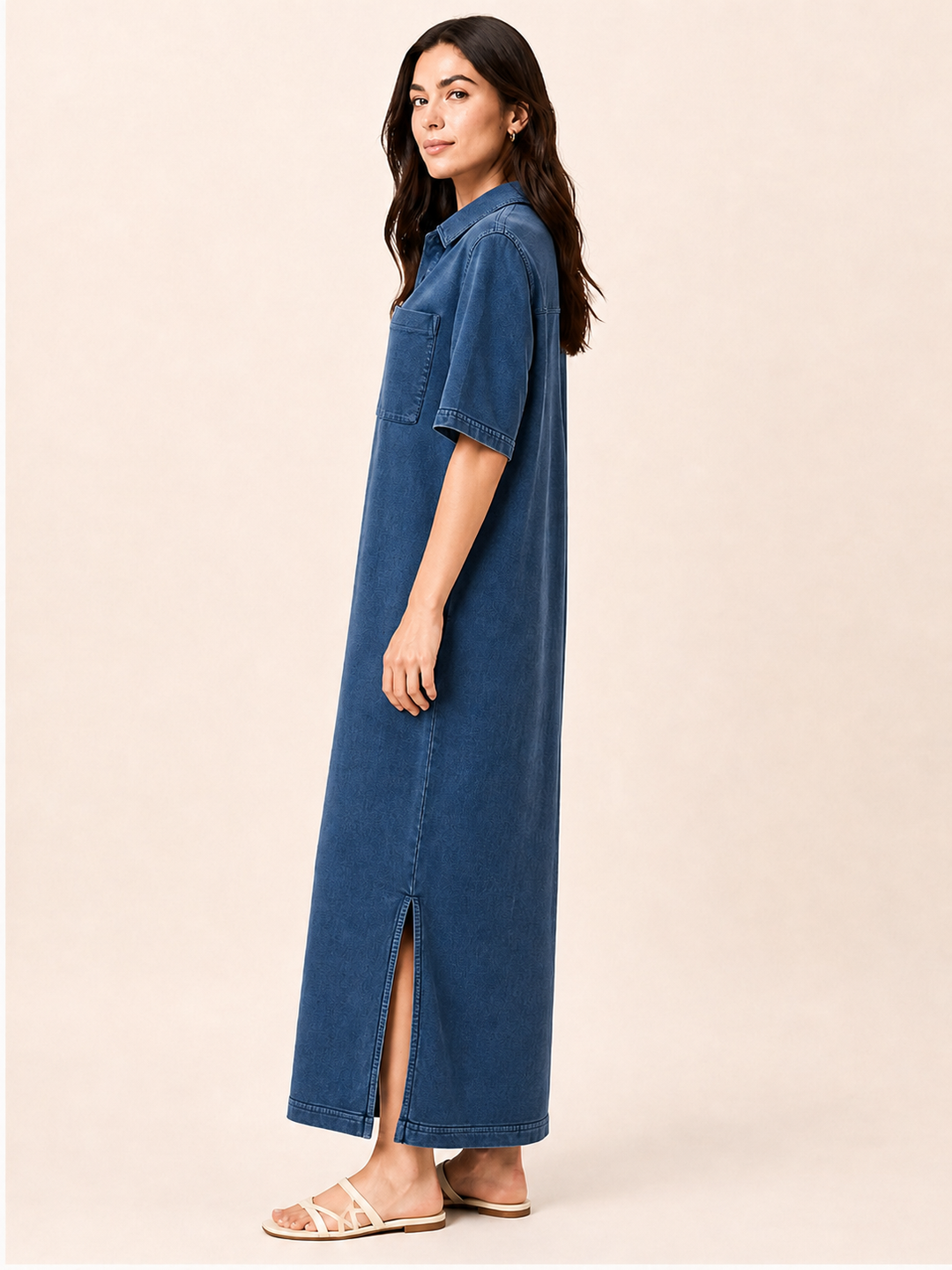 The Out & About Maxi-SoftTerry™- Vintage Bleu